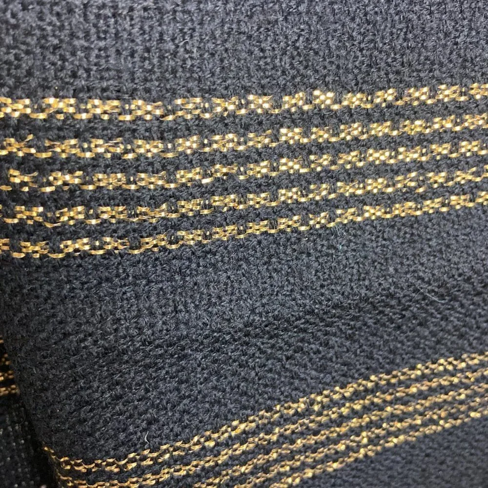 Vintage 100% Virgin Wool Scarf  Shawl Hand- woven Hong Kong
